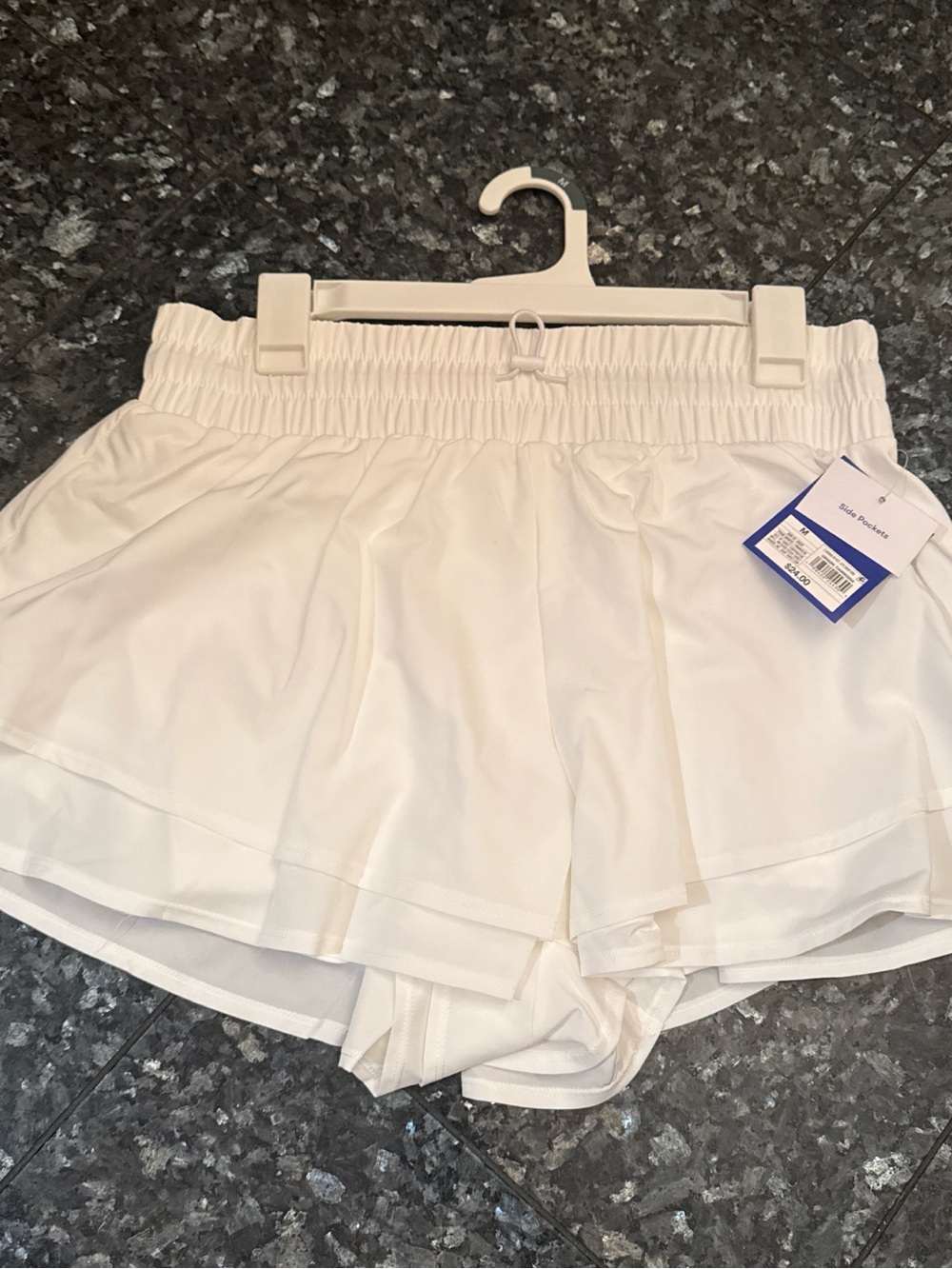 JoyLab White Layered Athletic Shorts
